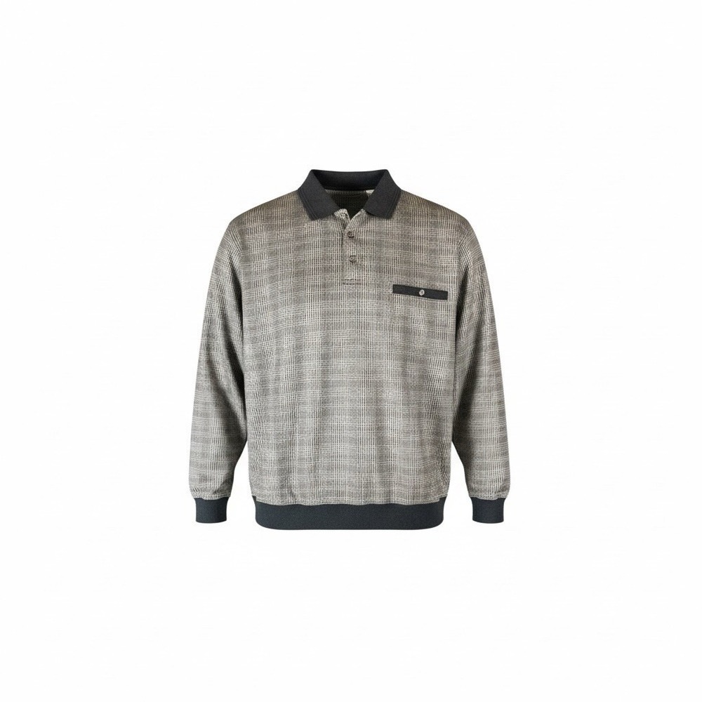 David Taylor Men's 60% Cotton Sweater Beige Large 42-44